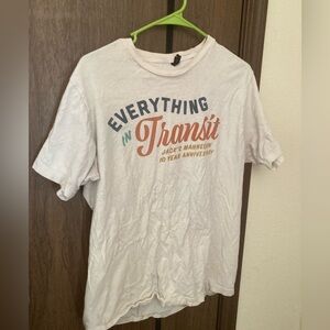 Jack's Mannequin Everything in Transit 10th anniversary t-shirt